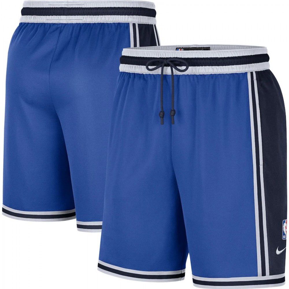 Men's Dallas Mavericks Pre-Game Performance Shorts - Royal/White-Pro Kit Vault | Brand New 26/27 Sports Jerseys